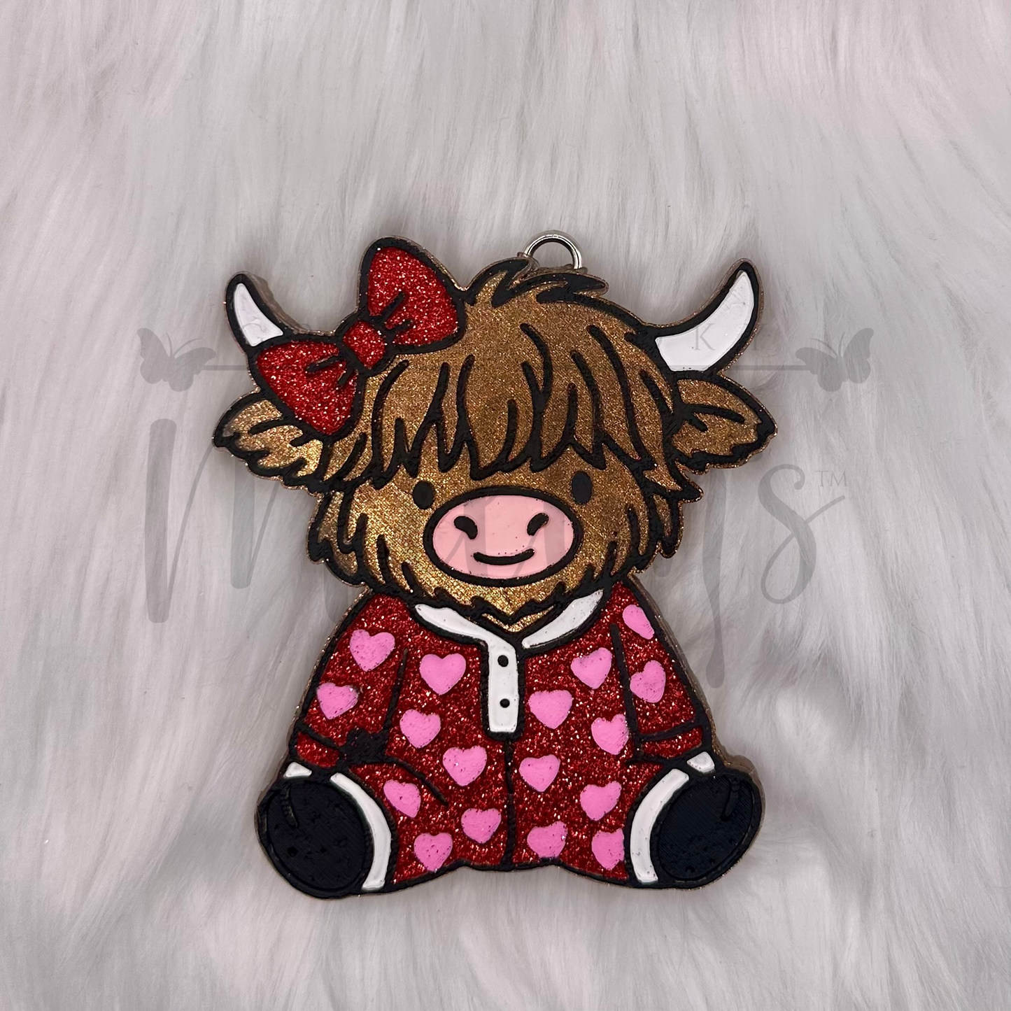 Highland Cow in PJ’s Car Freshie
