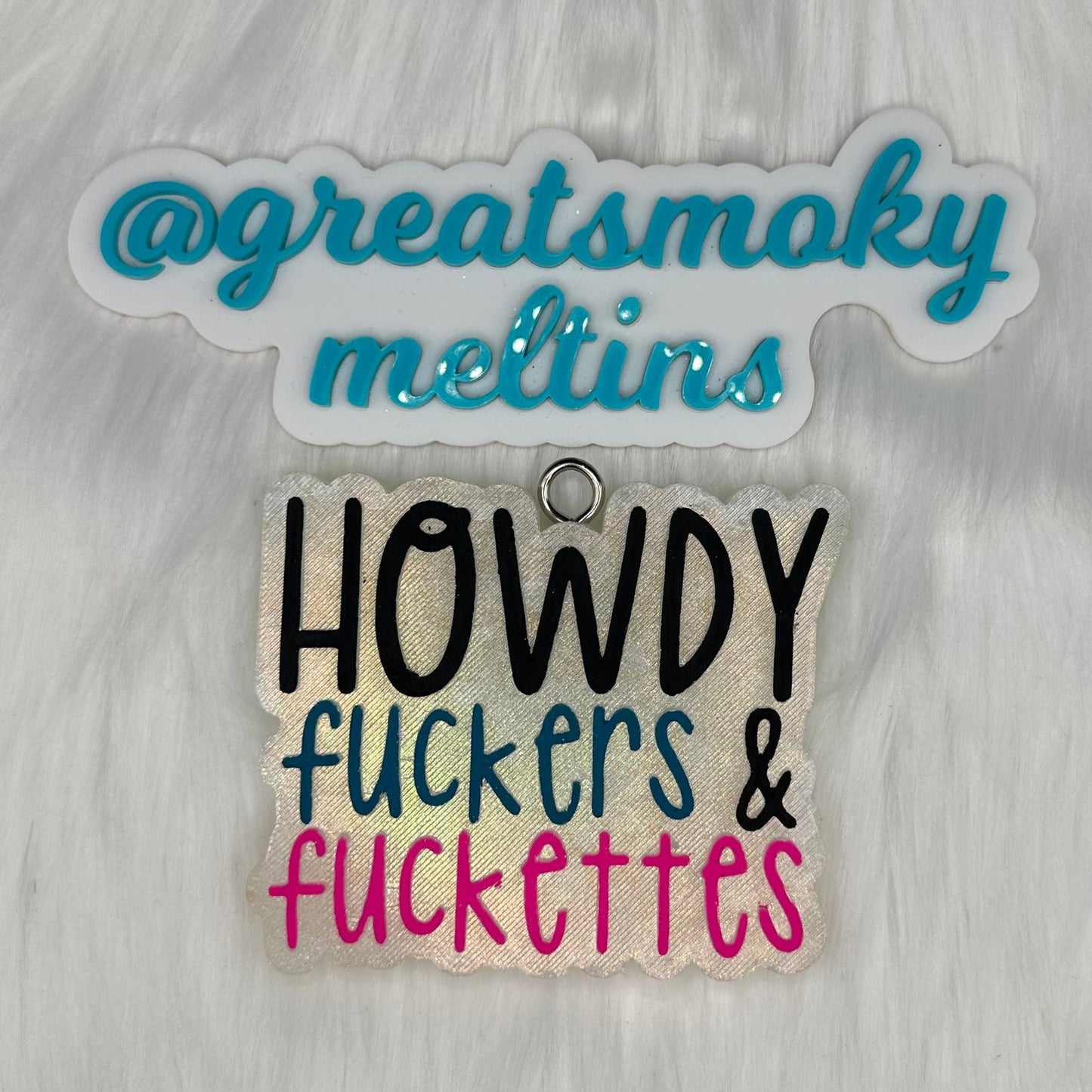 Howdy F*ckers & F*ckettes Car Freshie image 0