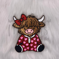 Highland Cow in PJ’s Car Freshie