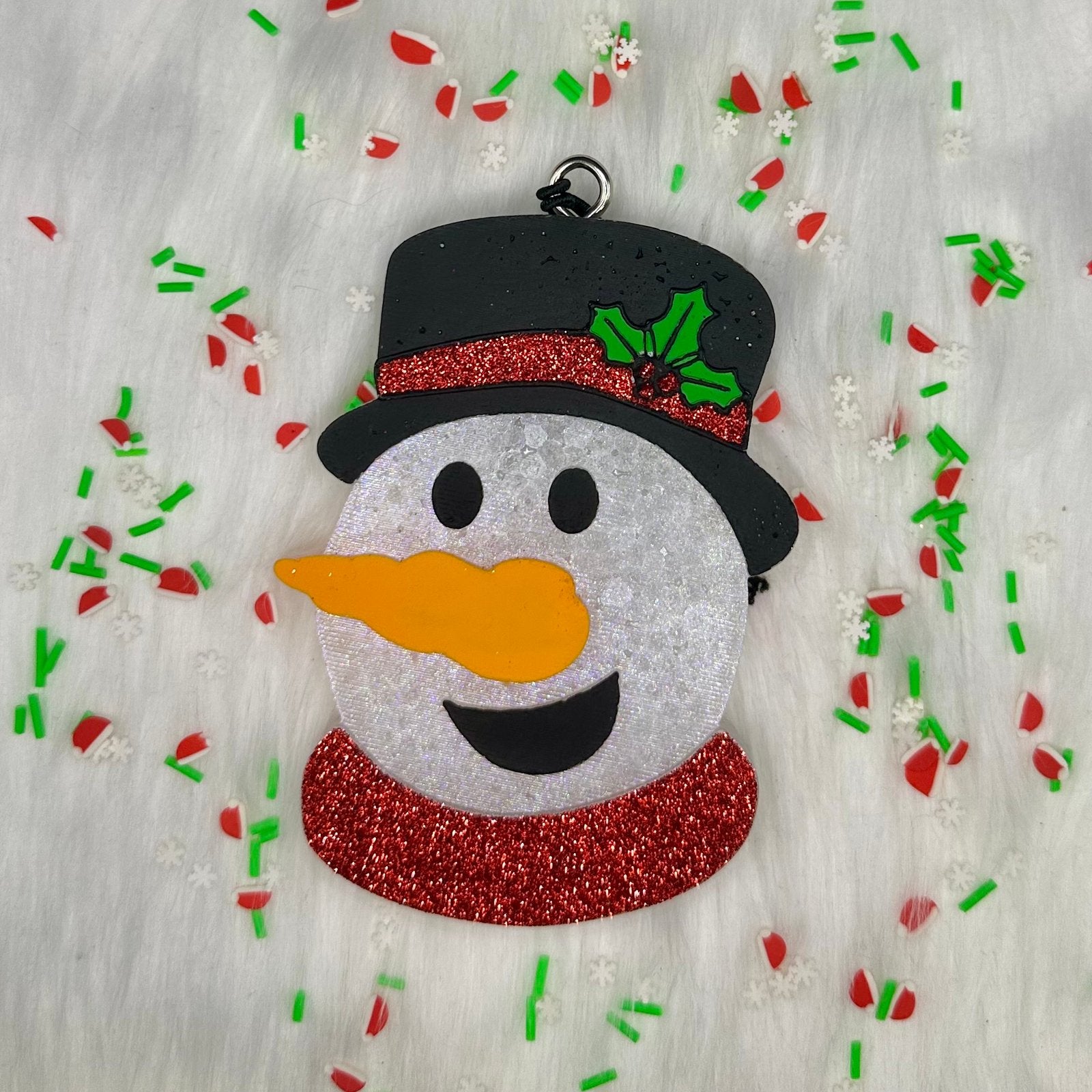 Snowman Car Freshie image 0