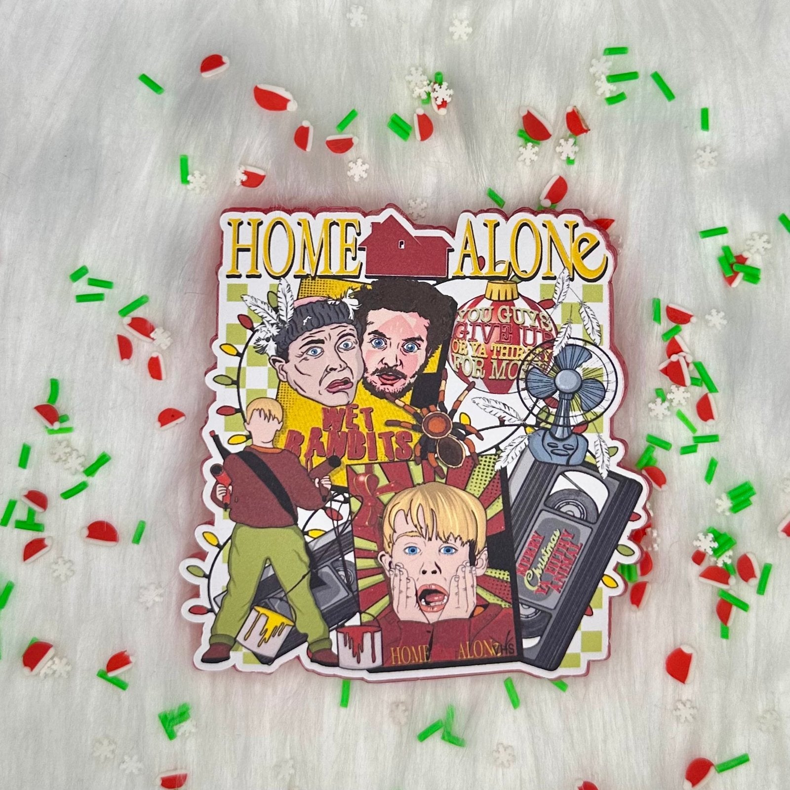 Kevin Cardstock Car Freshie image 0