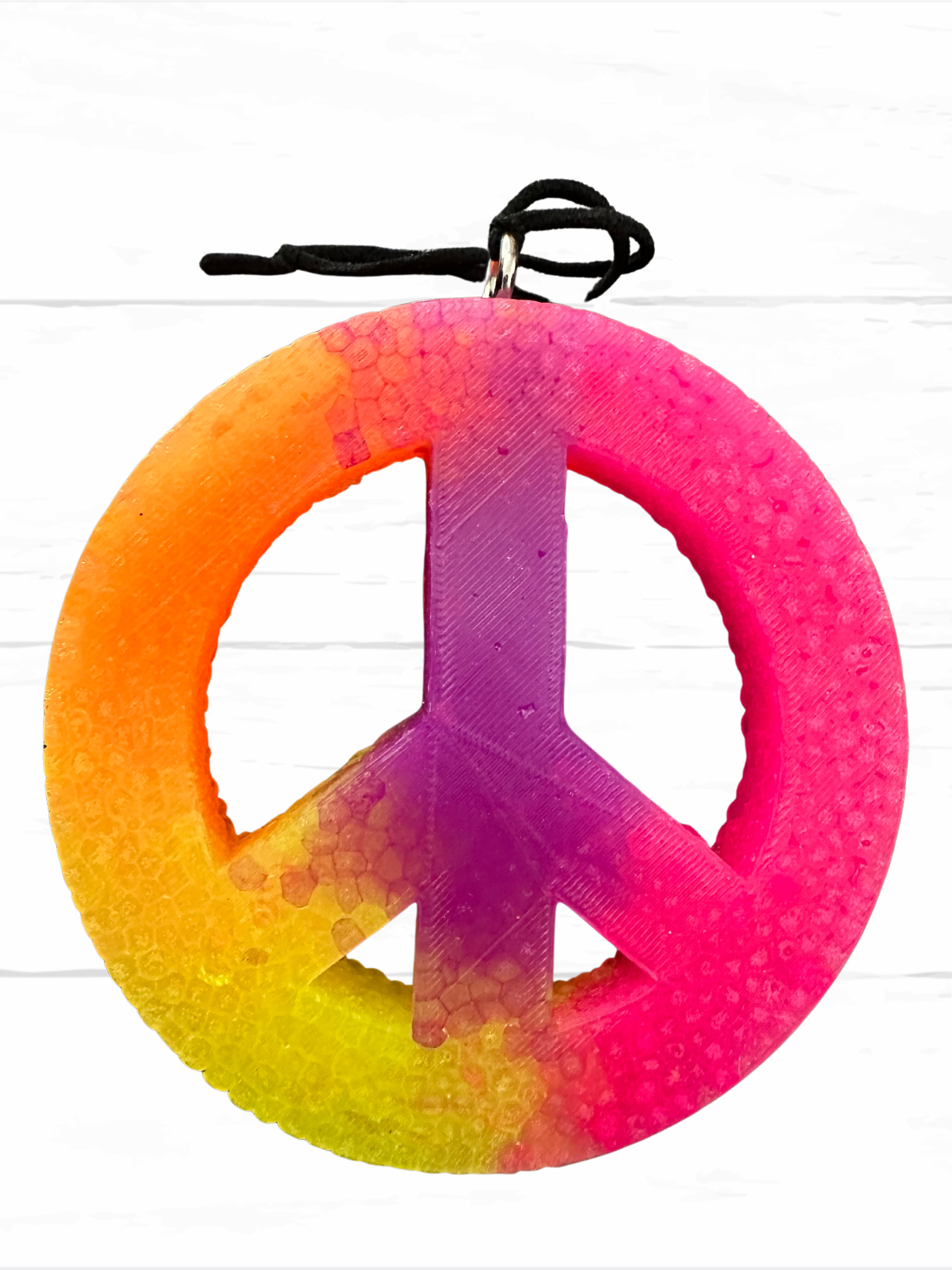 Large Peace Car Freshener image 0