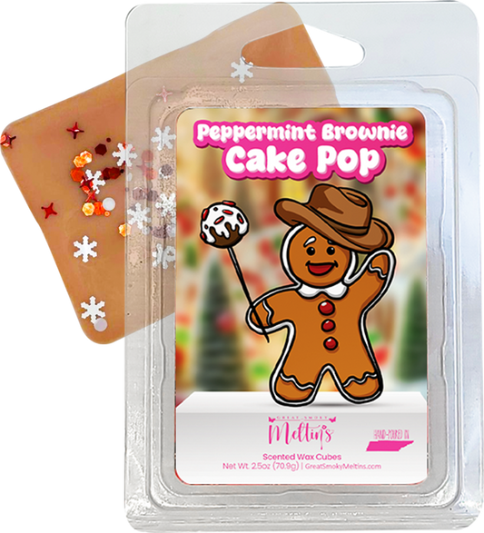 Peppermint Brownie Cake Pop - 2.5oz Wax Melt image 0
