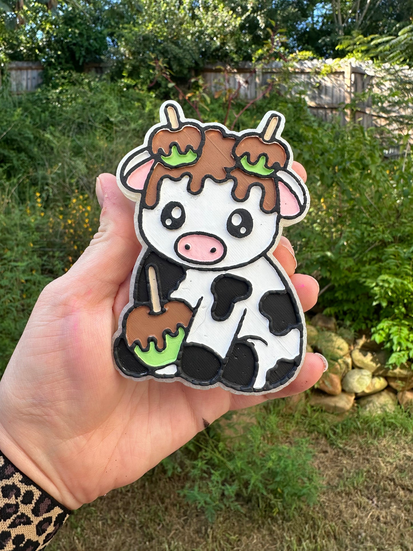Caramel Apple Cow Car Freshie