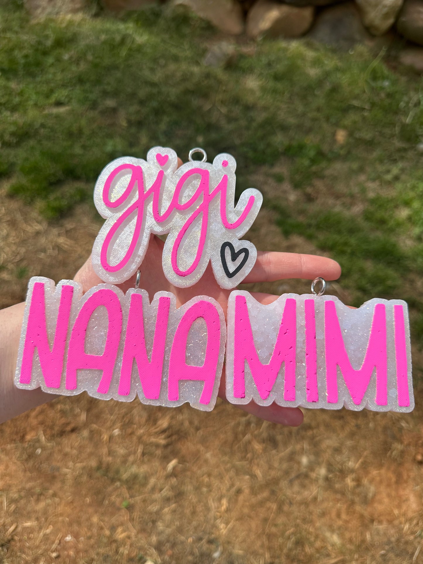 Gigi- Mimi- Mamaw- Nana- Mama Car Freshie