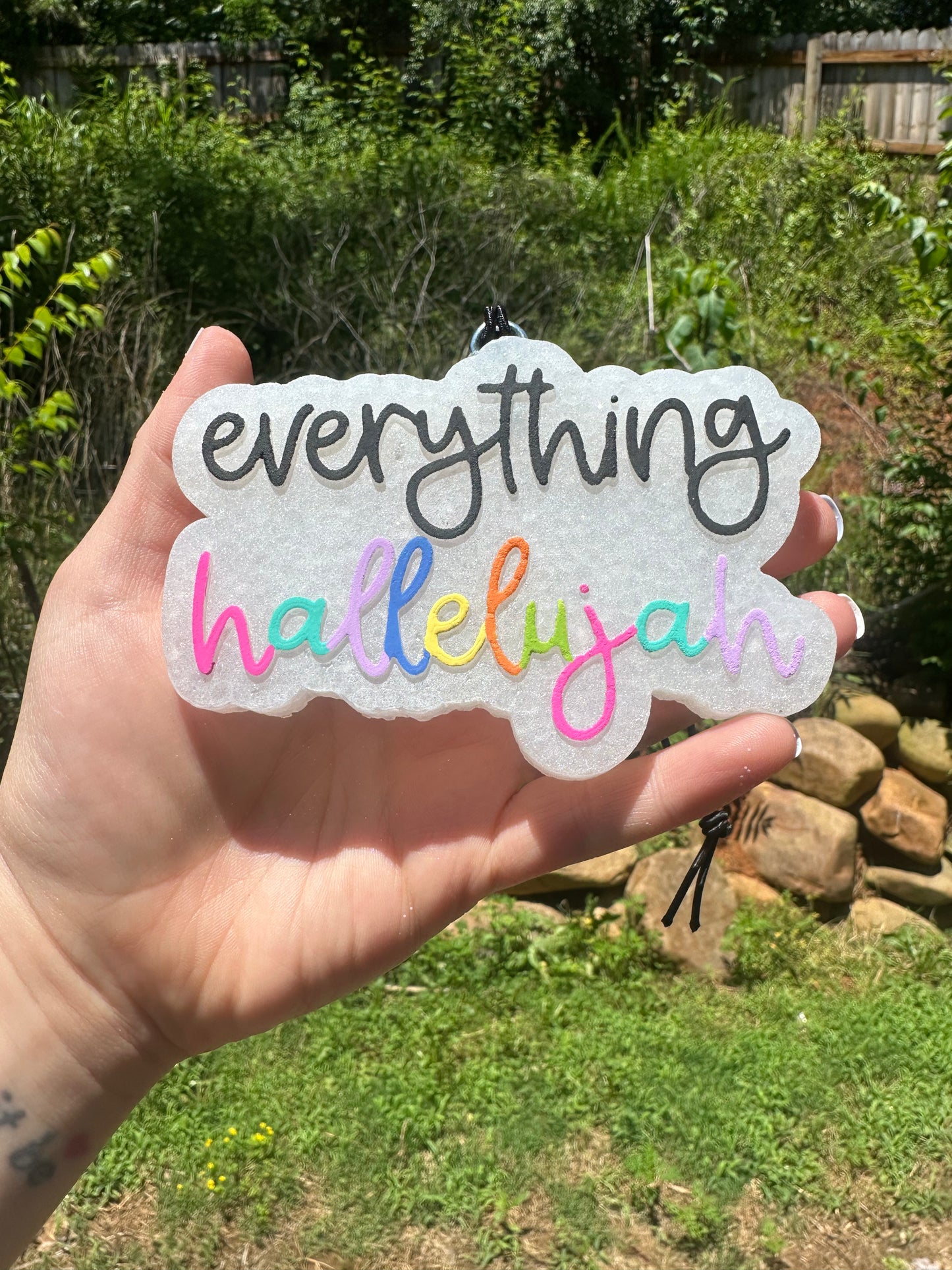 Everything Hallelujah Car Freshie