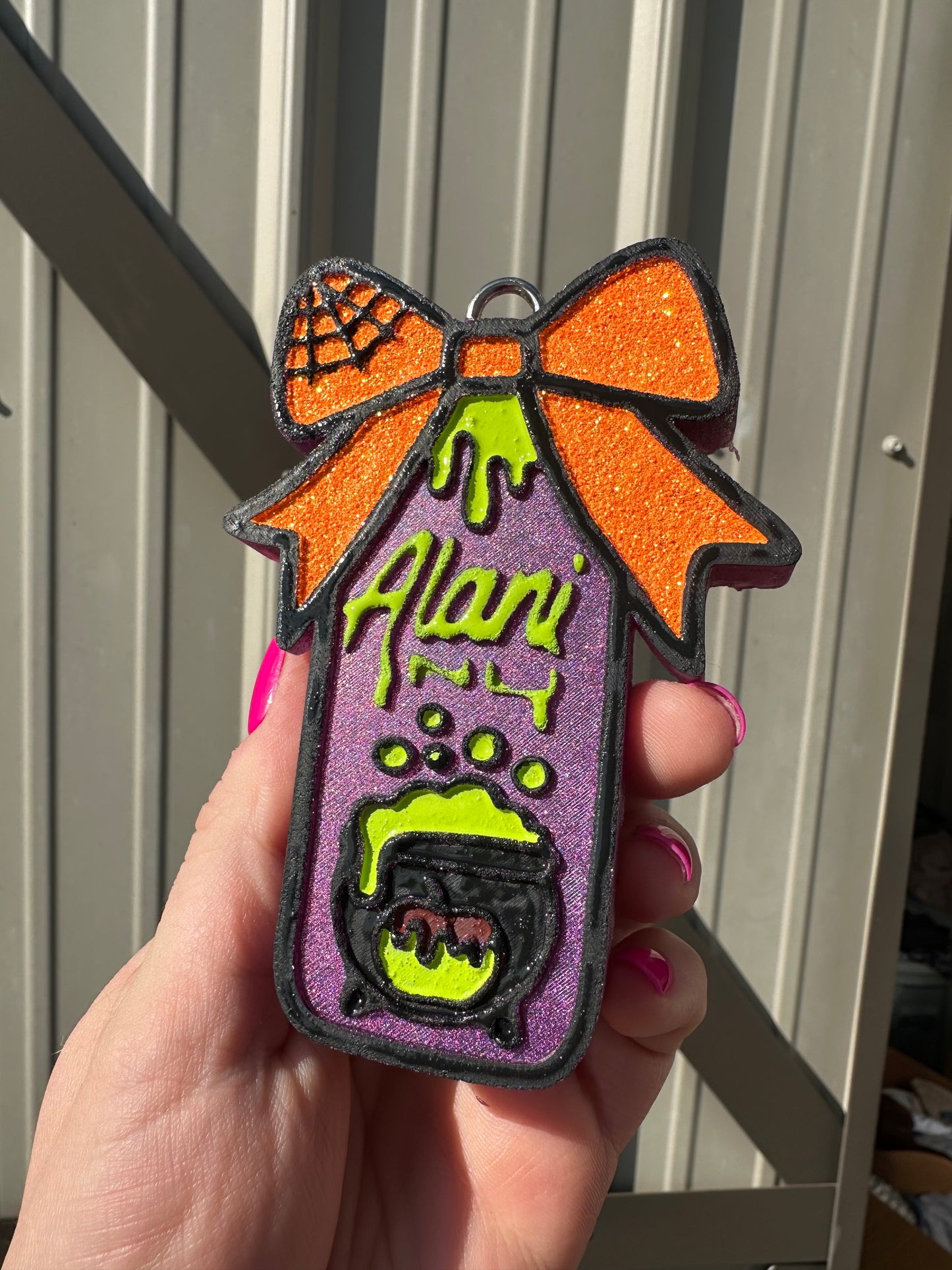 Halloween Energy Drink Car Freshie