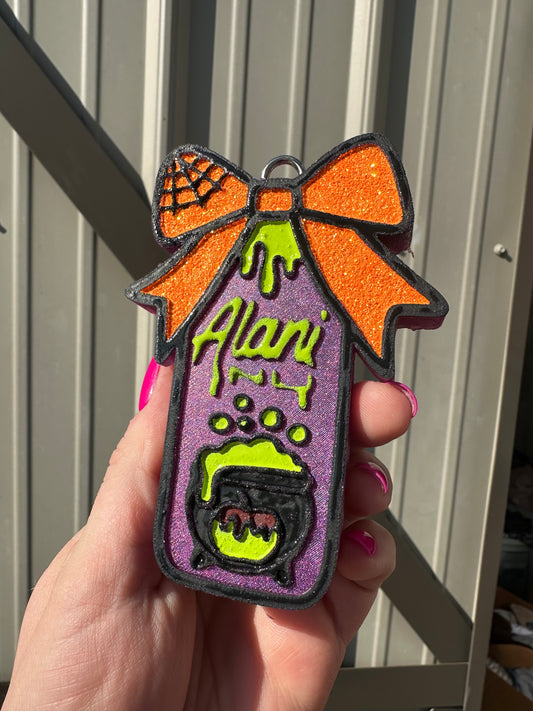 Halloween Energy Drink Car Freshie