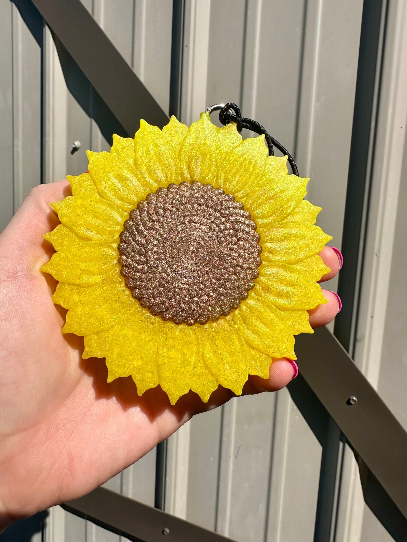 Sunflower Car Freshie image 0