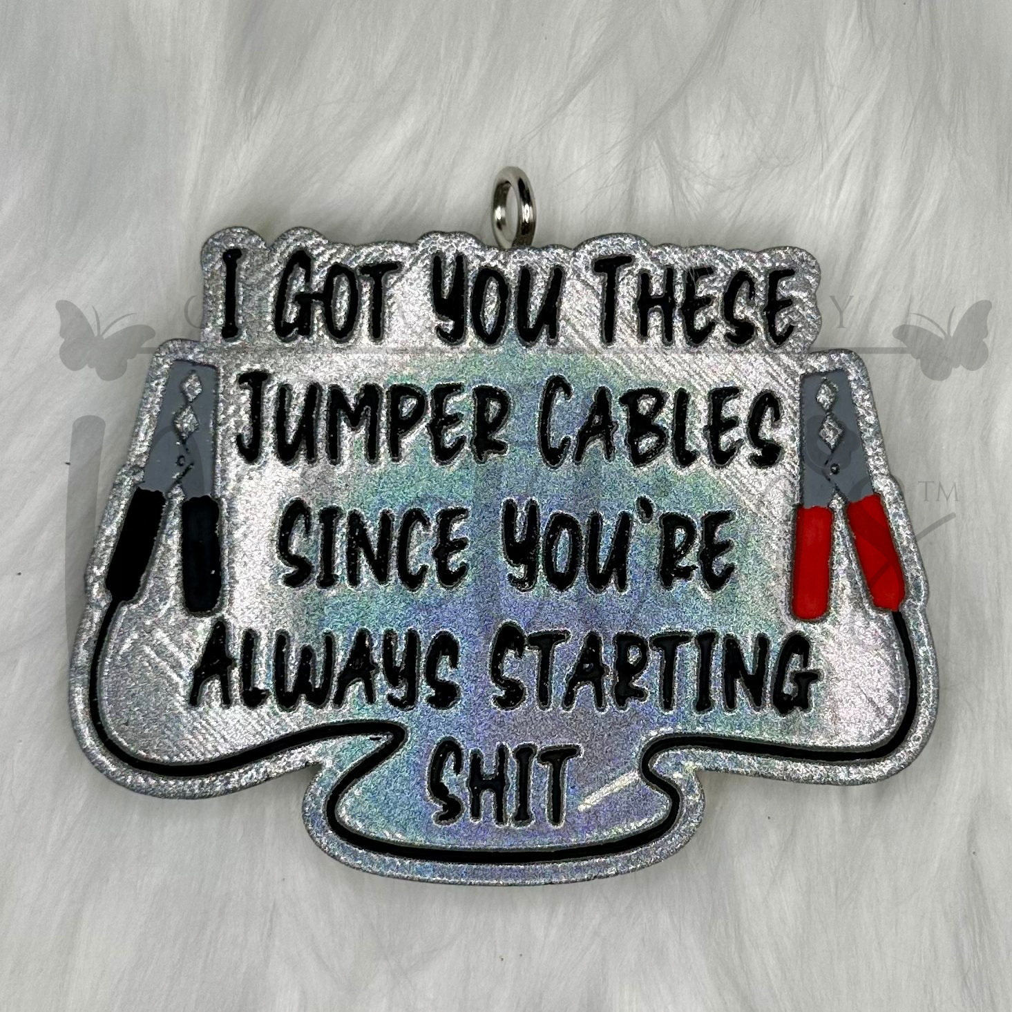 Jumper Cable Car Freshie image 0