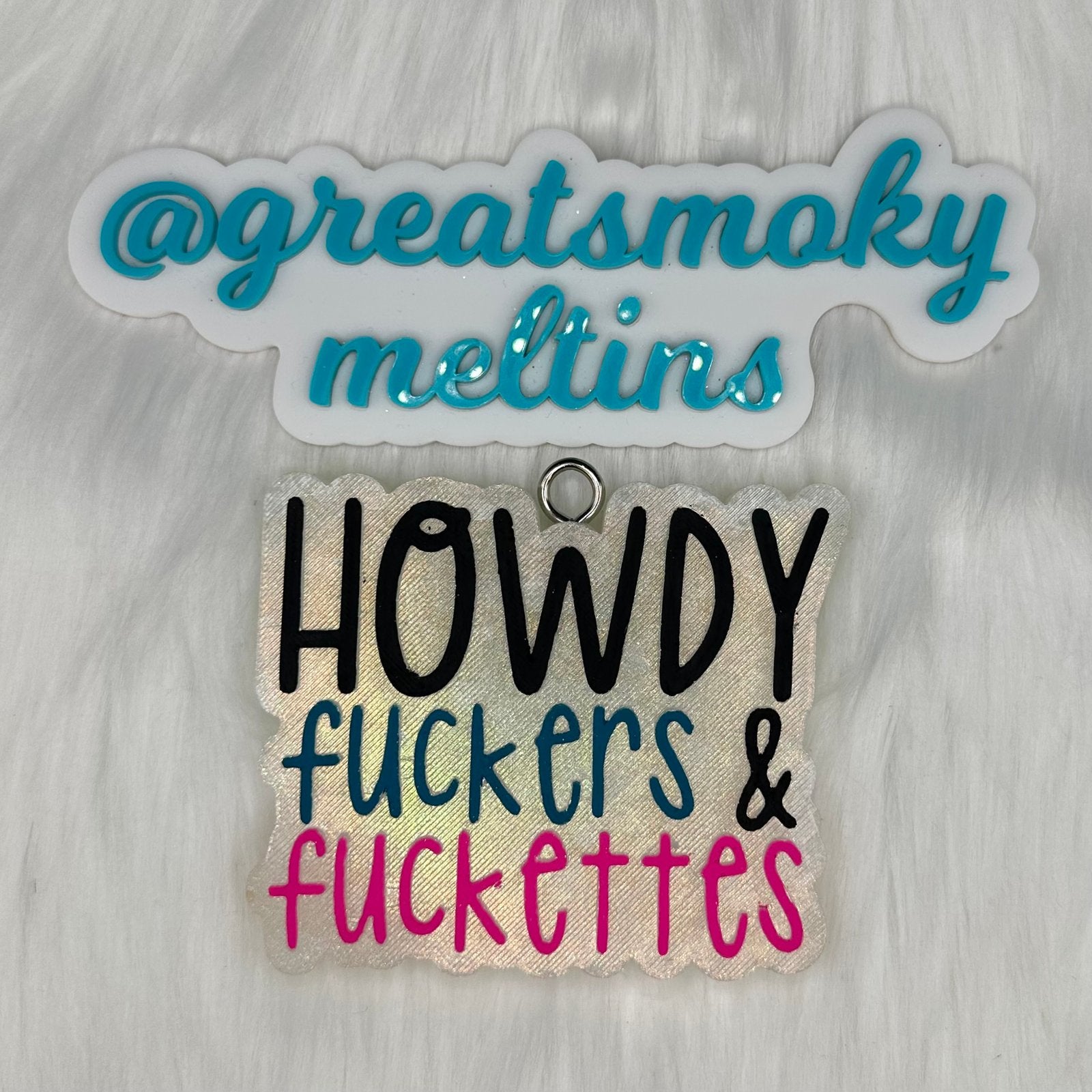 Howdy F*ckers & F*ckettes  Car Freshie image 0