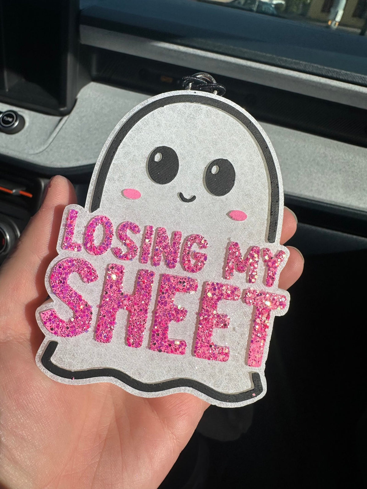 Losing My Sheet Car Freshie image 0