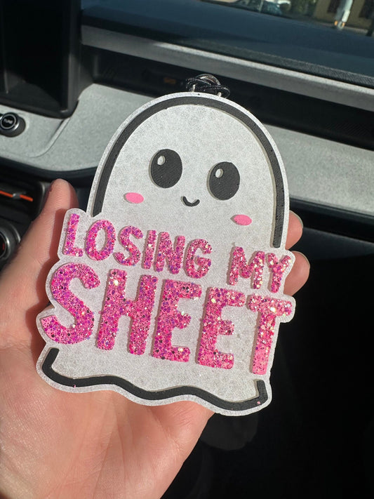 Losing My Sheet Car Freshie image 0