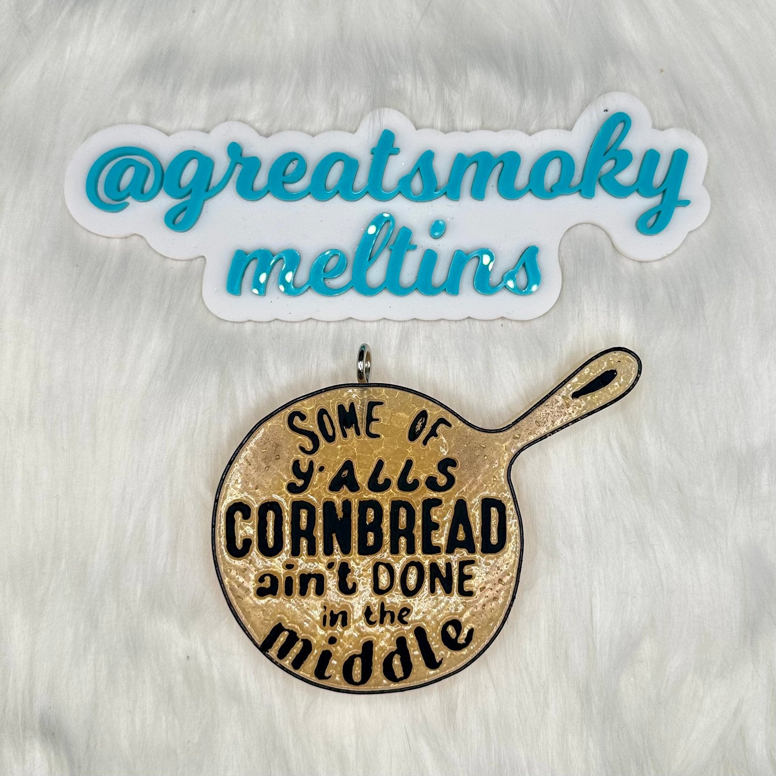 Some Of Y’all’s Cornbread Ain’t Done Car Freshie image 0