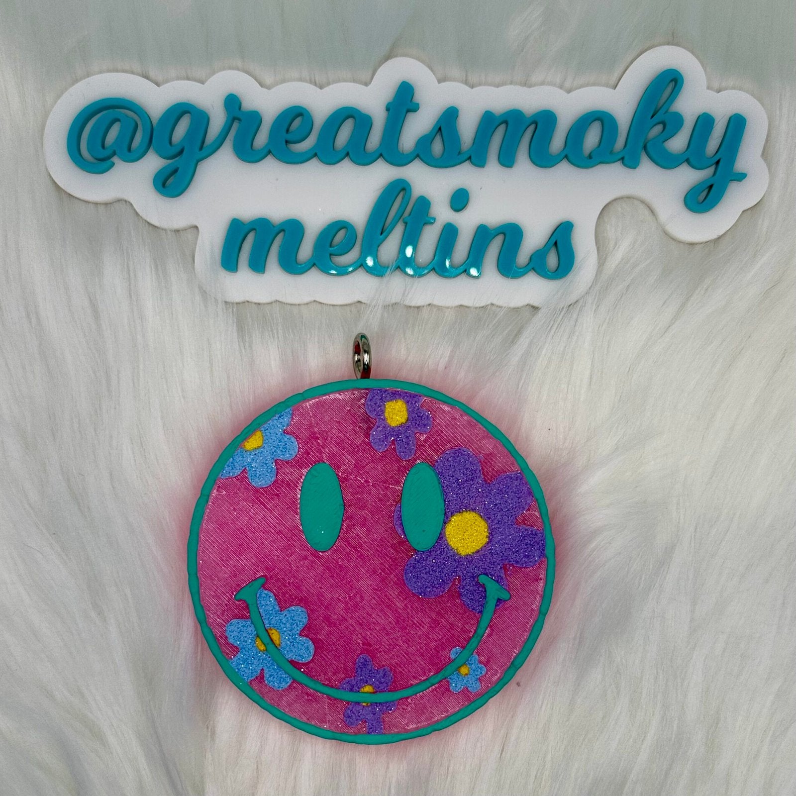 Floral Smile Car Freshie image 0