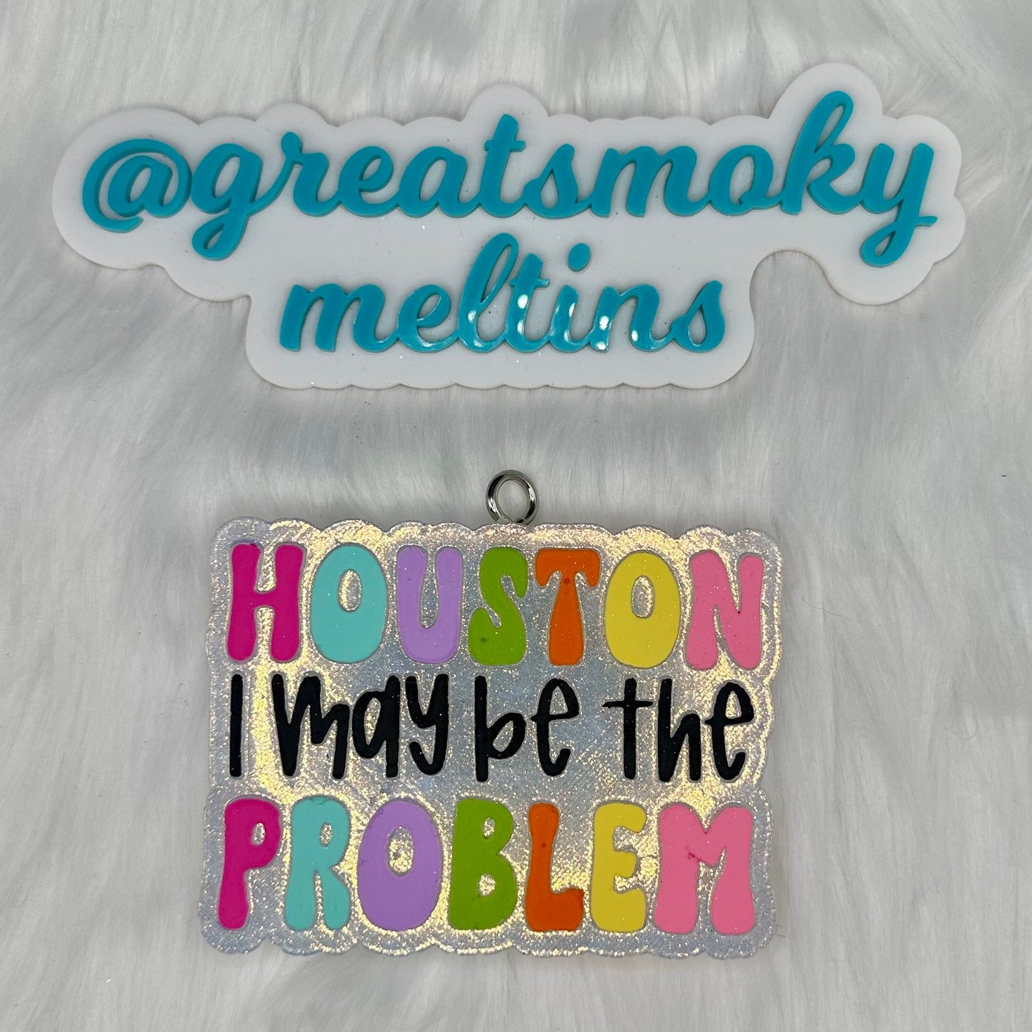 Houston I May Be The Problem Car Freshie image 0