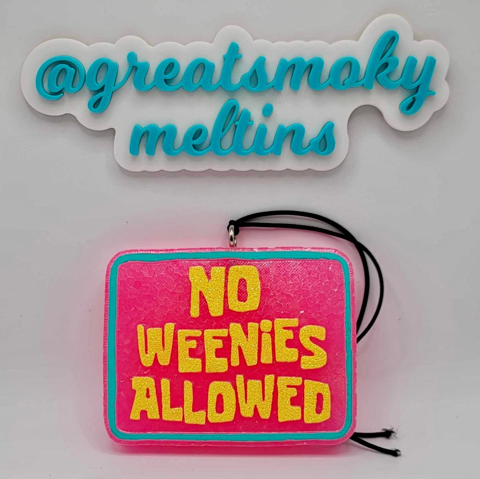 No Weenies Car Freshie image 0