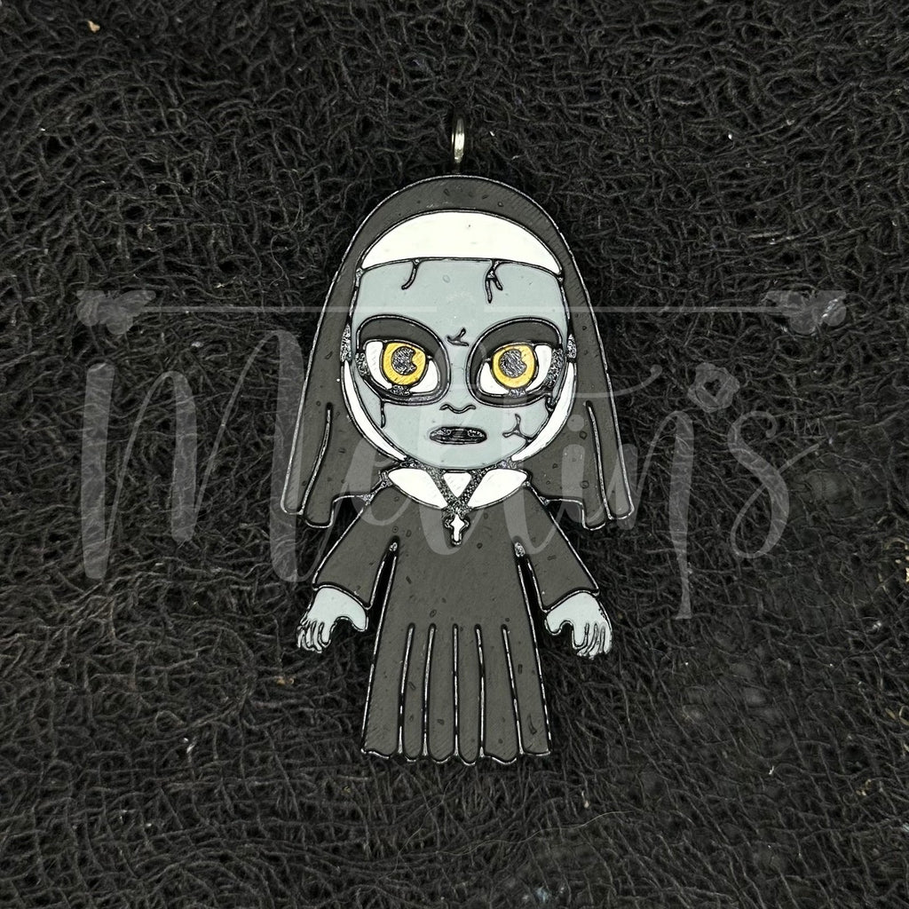 Horror Car Freshie - Nun image