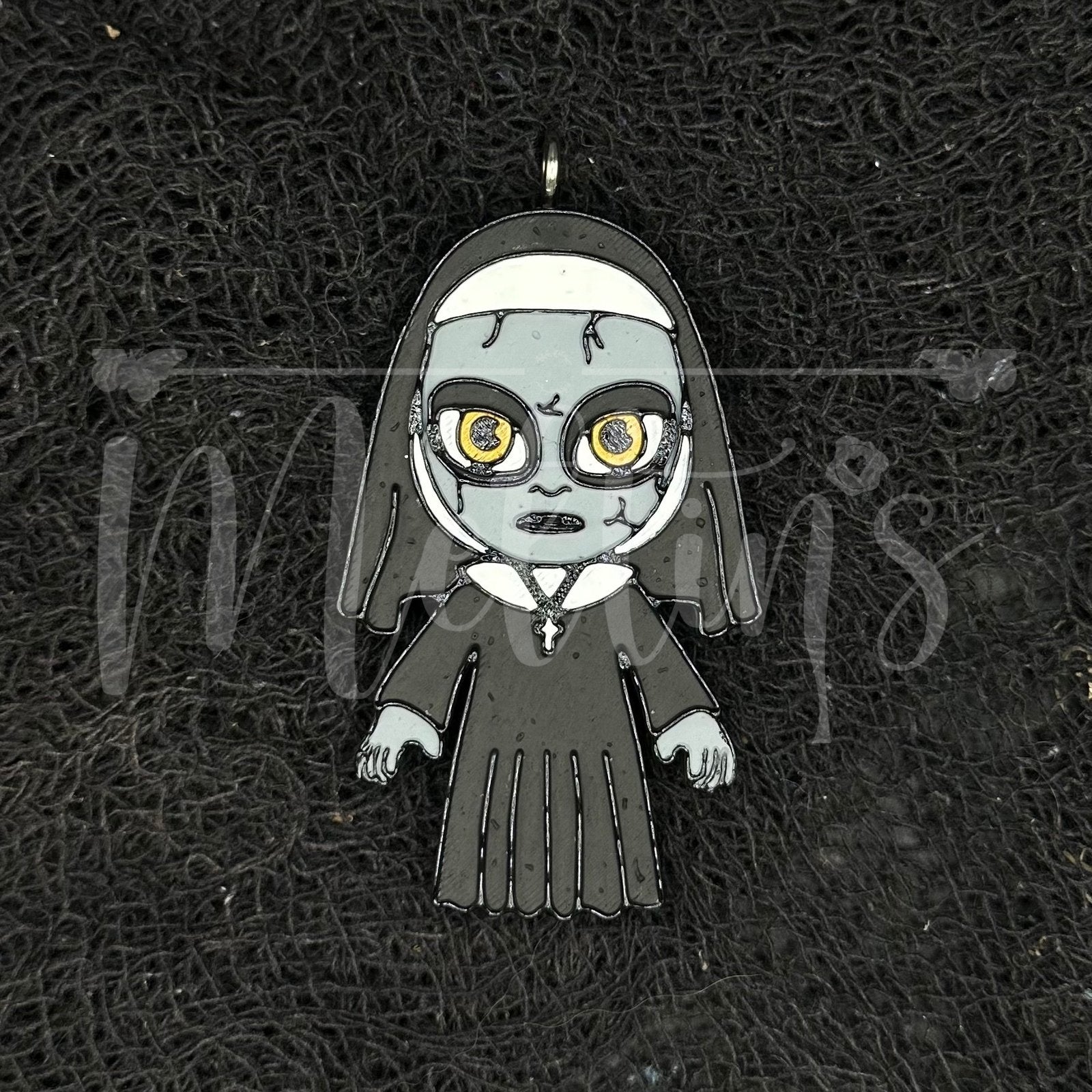 Horror Car Freshie - Nun image