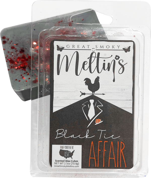A warm, masculine scent fills the air with Black Tie Affair™!
